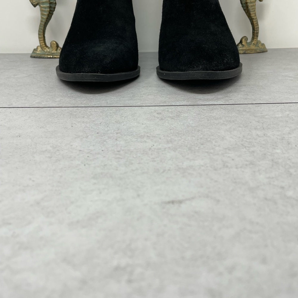 Crown Vintage Tolana 2 Chelsea Ankle Boots Women's Size 9M, Black Suede/Cow Hair - Picture 4 of 13